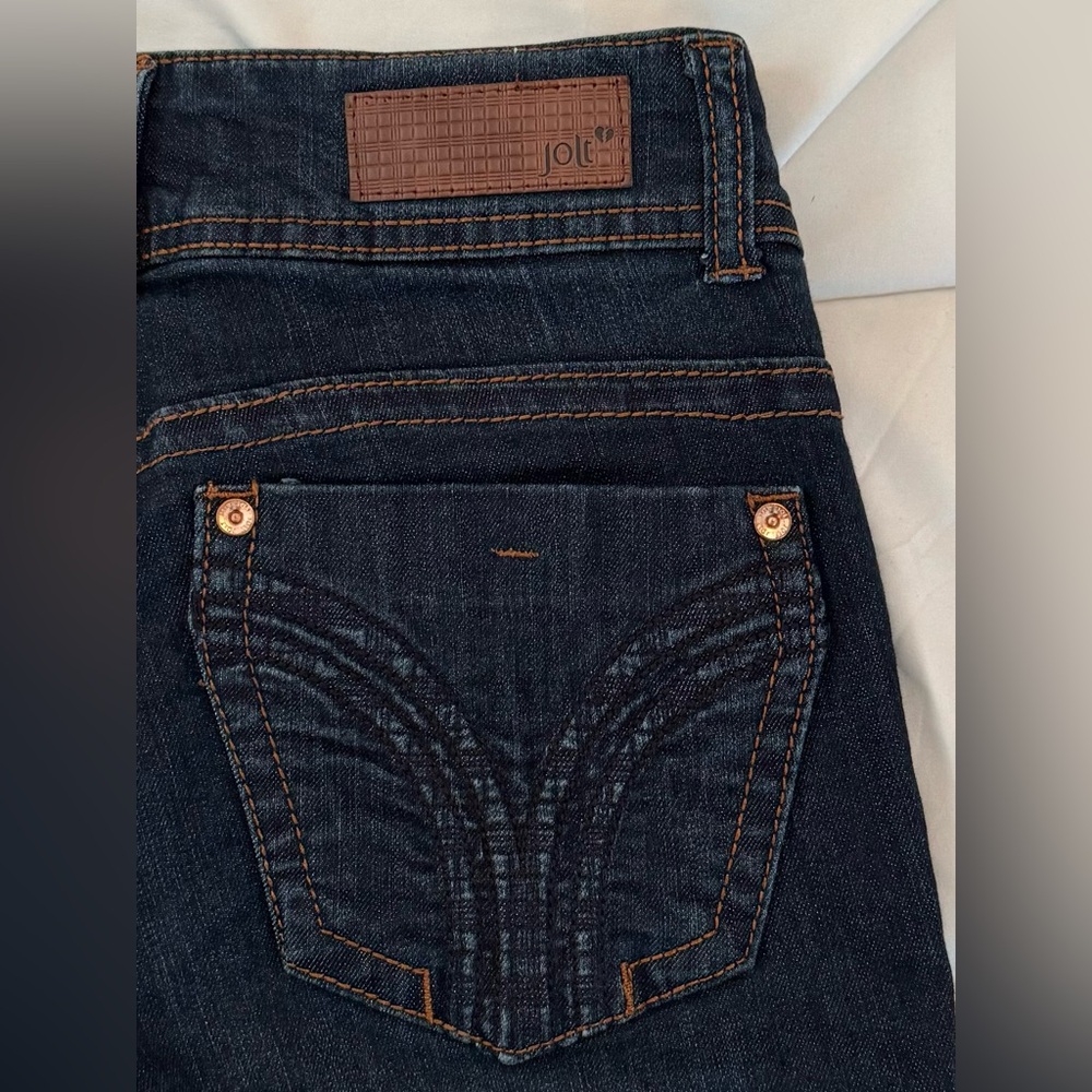 Vintage Jolt boot cut flare low rise jeans
